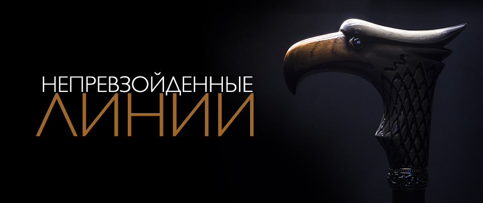Трость на заказ Белый Беркут Премиум